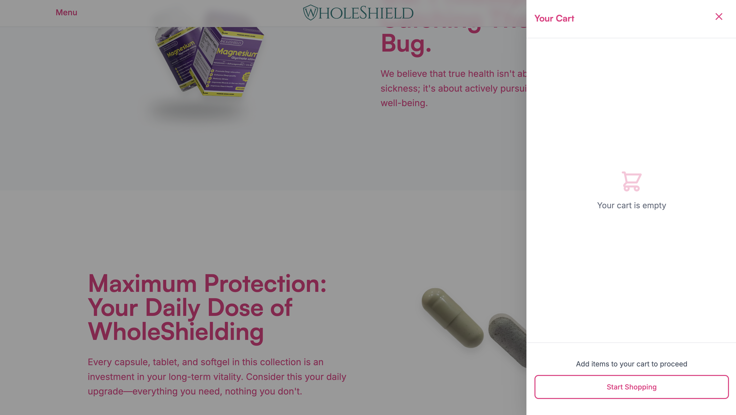 WholeShield E-commerce Application